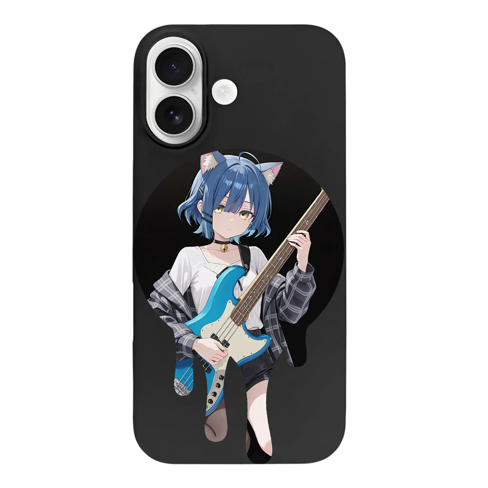 ぼっちざろっく！ グッズ,山田リョウ - iPhone 17 シリーズ シリコンケース 薄型 耐衝撃 指紋防止 ソフトタッチカバー 精密フィット 傷防止 保護ケース iPhone 17/17 Air/17 Pro/17 Pro Max 対応